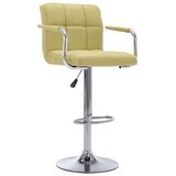 vidaXL Barski stoli 2 kosa zeleno blago | Shoptok.si