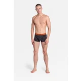 Henderson Ozzy 38288-MLC Boxer Shorts Set of 2 Graphite Orange