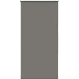 vidaXL Rolo zavjesa Blackout siva 85x150 cm Širina tkanine 80,7 cm | shoptok.hr