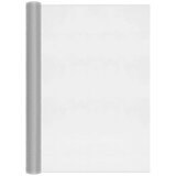  Mrežasti zaslon od aluminija 80 x 500 cm srebrni | shoptok.hr