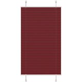 vidaXL Plisirana žaluzija Bordeaux Red 80x150 cm Širina tkanine 79,4cm | Shoptok.si