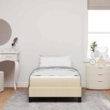  s opruga kutije Krema 90 x 200 cm tkanina | shoptok.hr