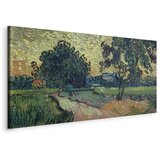  Slika - Vincent Van Gogh – Landscape with the Chateau of Auvers at Sunset 60x30 Standard | shoptok.hr