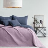 AmeliaHome Prekrivač Softa 170x270 cm, grafitna / lila Cijene