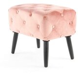 Kayoom TABURE, tekstil, leseni material roza, črna | Shoptok.si