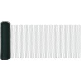 vidaXL Šesterokotna ograja Zelena 0.4x100 m Jeklo, Ograjni stebri 13 kosov Zelena Ø32 mm 80 cm Galvanizirano jeklo | Shoptok.si
