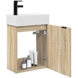  Kopalniška omarica s tapo Sonoma hrast 45,5 x 22,5 x 84 cm, (5000233249) | Shoptok.si