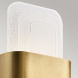  Kichler KL-SERENE-LED-W-NBR - LED zidna svetiljka SERENE LED/16W/230V mesing | Eponuda.com