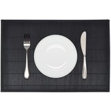 vidaXL 6 x Pogrinjek iz Bambusa 30 x 45 cm Črne Barve Cene