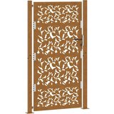 vidaXL Vrtna vrata 105x180 cm Preperevanje dizajn jeklenih listov | Shoptok.si