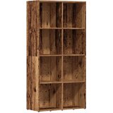 Maison Chic Knjižna omara - Knjižni regal starinski les 66x30x130 cm inženirski les, (21725296) | Shoptok.si