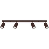 Sollux Lighting Stropna svetilka KARBON 4L rjava, (5000285059) | Shoptok.si