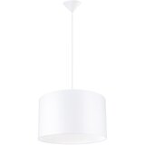 Sollux Lighting Sollux SL.1404 - Luster na sajli NOVA 1xE27/15W/230V prečnik 40 cm, bela boja | Eponuda.com