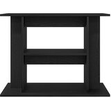  Stalak za akvarij crni hrast 80x35x60 cm konstruirano drvo | Eponuda.com
