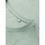 Ombre Men's cotton t-shirt with contrasting thread - mint | Shoptok.si