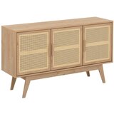 Støraa Niska komoda u dekoru hrasta u prirodnoj boji 128x75 cm Bridget – | shoptok.hr