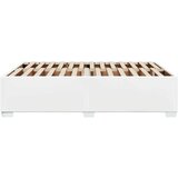 vidaXL Posteljni okvir bel 140x200 cm umetno usnje | Shoptok.si