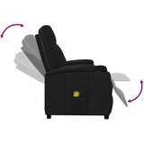  fotelja od umjetne kože crna | shoptok.hr