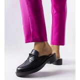Gemre Black closed-toe slides Berkshire | Shoptok.si