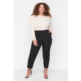 Trendyol Curve Black Cigarette Woven Fabric Trousers Cijene