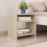 vidaXL Nočna omarica sonoma hrast 40x30x40 cm iverna plošča Cene