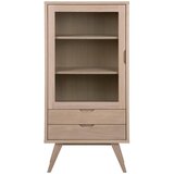 Actona Vitrina v hrastovem dekorju 72x145 cm A-Line - Actona Cene