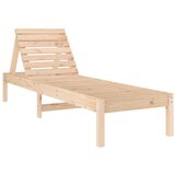 Maison Chic Ležalnik - Sončna ležalnik 199,5x60x74 cm trdna borovina, (22057668) | Shoptok.si