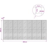  Gabion s 5 mm žicom i mrežom 5x5 cm 450x10x200 cm | shoptok.hr