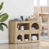  Kreveta Sonoma hrast 80.5 x 35 x 59 cm Konstruirano drvo | shoptok.hr