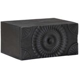  Noćni ormar s ladicama Crna 40 x 30 x 20 cm | shoptok.hr