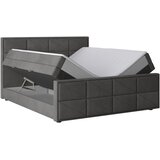 MID.YOU postelja boxspring 180 cm x 200 cm , kovina, umetna masa, tekstil, karton, leseni material antracit | Shoptok.si