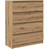 vidaXL Komoda artisan hrast 80x35x99 cm inženirski les | Shoptok.si