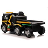 Lean_Toys Otroško vozilo Mercedes XMX622B Polpriklopnik rumena LCD lea | Shoptok.si