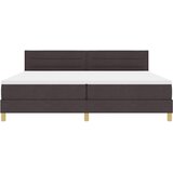  s opruga kutije Tamno smeđa 200 x 200 cm tkanina | shoptok.hr