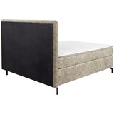 Esposa POSTELJA BOXSPRING 160 cm x 200 cm , tekstil svetlo rjava | Shoptok.si