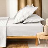 Douceur d intérieur Bijela plahta s gumom od organskog pamuka 140x190 cm Biolina – | shoptok.hr
