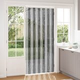  Zavjesa protiv insekata Chenille Siva i crna 100 x 220 cm | shoptok.hr