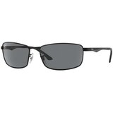 Ray-ban RB3498 006/81 Polarized L (64) Črna/Siva Cene