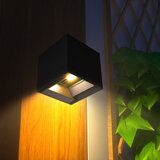  LED solarno zidno svetlo sa senzorom LED/9W/3,7V 3000/4000/5000K IP65 crna | Eponuda.com