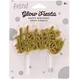 Fiesta, svećica, Happy birthday - odaberite boju