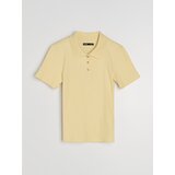 Sinsay Rebrasta pamučna polo majica s ukrasnim gumbima | shoptok.hr