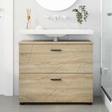  Kupaonski ormar s ladicama Sonoma hrast 76,5 x 35 x 64 cm | shoptok.hr