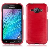 Cadorabo Ohišje, združljiv s Samsungom v rdeči barvi, narejen iz fleksibilnega silikona TPU v brušenem dizajnu, (20572389) | Shoptok.si