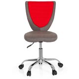 MID.YOU Mladinski Vrtljiv Stol Kiddy Comfort, Siva, Rdeča | Shoptok.si