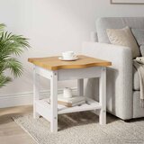  Bocni stol EKAI Bijela 50 x 50 x 45,5 cm Masivna borovina | shoptok.hr