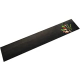 Kuhinjska preproga pralna začimbe 60x300 cm žamet