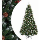  Umjetno božićno drvce zeleno s kuglicom 180 cm 300 LED lampica | shoptok.hr