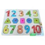  Drvene umetaljke u obliku brojeva ( 11/71667 ) | ePonuda.com