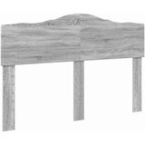  Uzglavlje s uzglavljem Siva Sonoma 160 cm Konstruirano drvo | shoptok.hr