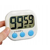 Digitalni magnetski kuhinjski mjerač vremena LCD alarm s odbrojavanjem Bijeli | shoptok.hr
